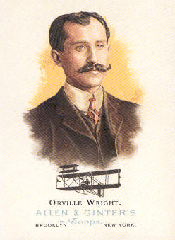2006 Topps Allen and Ginter #338 Orville Wright