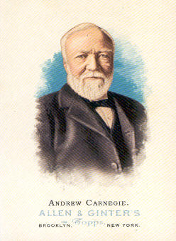 2006 Topps Allen and Ginter #344 Andrew Carnegie