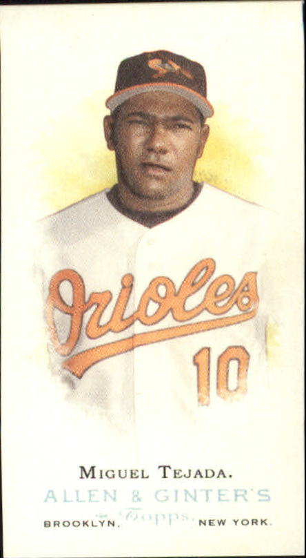 2006 Topps Allen and Ginter Mini #12 Miguel Tejada