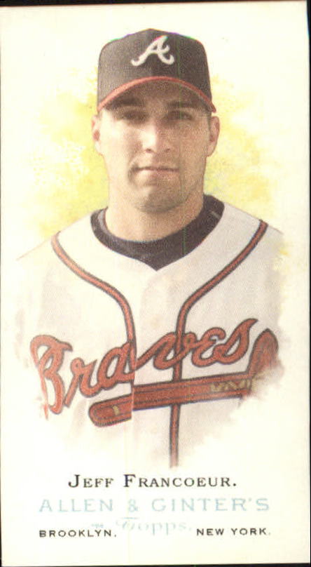 2006 Topps Allen and Ginter Mini #99 Jeff Francoeur