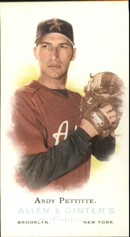 2006 Topps Allen and Ginter Mini #105 Andy Pettitte SP