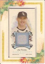 2006 Topps Allen and Ginter Relics #JT Jim Thome Uni C