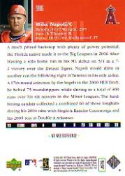 2006 Upper Deck Rookie Foil Silver #986 Mike Napoli back image