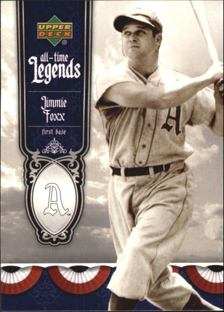 2006 Upper Deck All-Time Legends #AT4 Jimmie Foxx