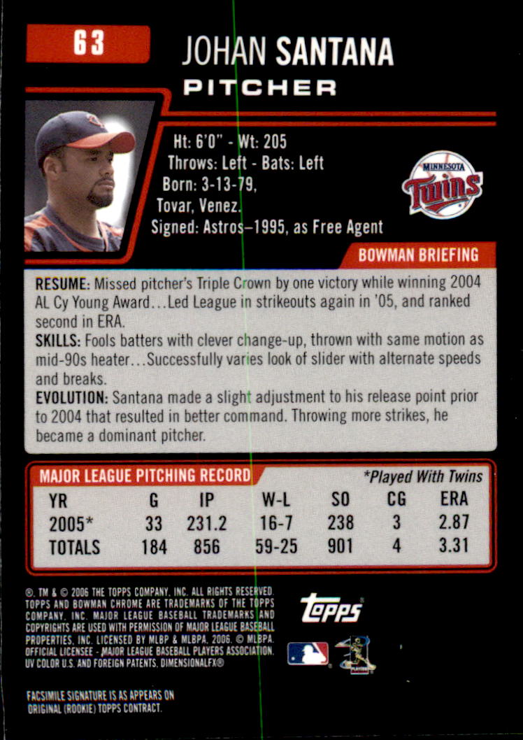 A2101- 2006 Bowman Chrome BB Cards 1-220 +Inserts -You Pick- 15+ FREE US SHIP - Picture 117 of 361