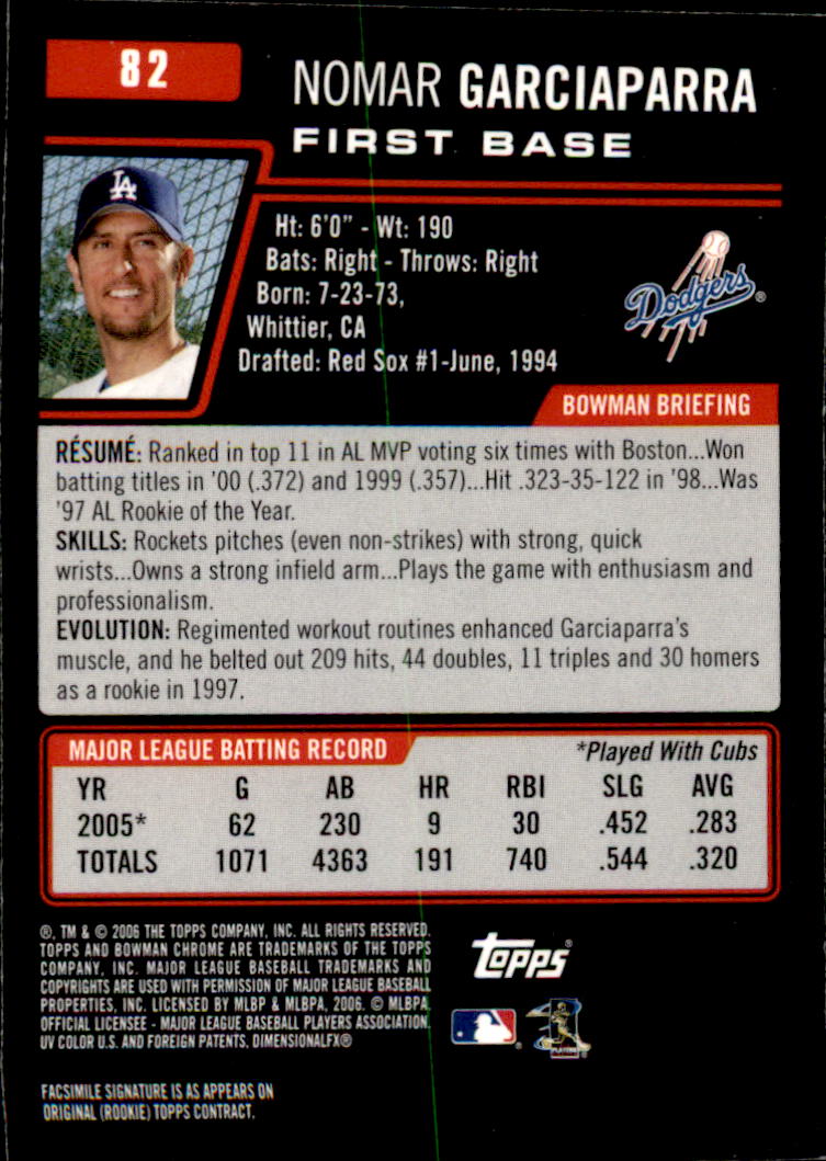 A2101- 2006 Bowman Chrome BB Cards 1-220 +Inserts -You Pick- 15+ FREE US SHIP - Picture 147 of 361