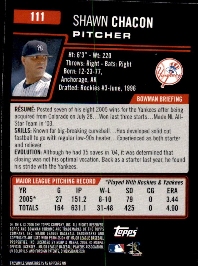 A2101- 2006 Bowman Chrome BB Cards 1-220 +Inserts -You Pick- 15+ FREE US SHIP - Picture 181 of 361