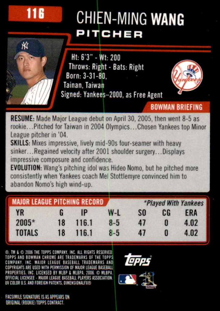 2006 Bowman Chrome Baseball Card Pick (Base) - Picture 230 of 432