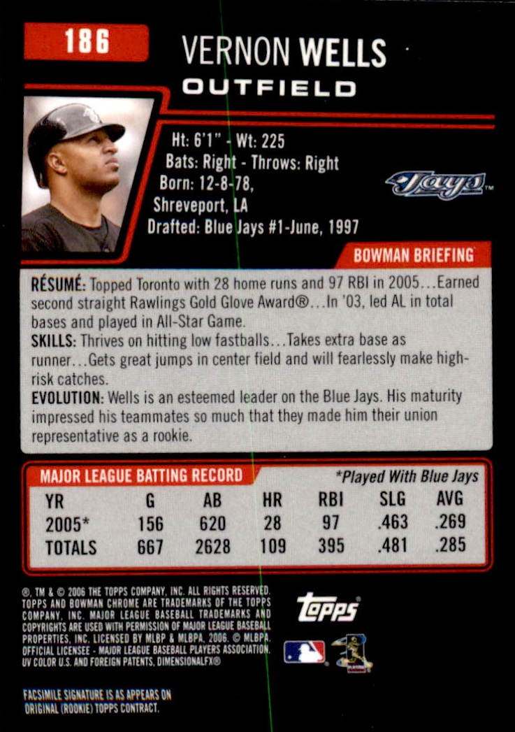 A2101- 2006 Bowman Chrome BB Cards 1-220 +Inserts -You Pick- 15+ FREE US SHIP - Picture 311 of 361