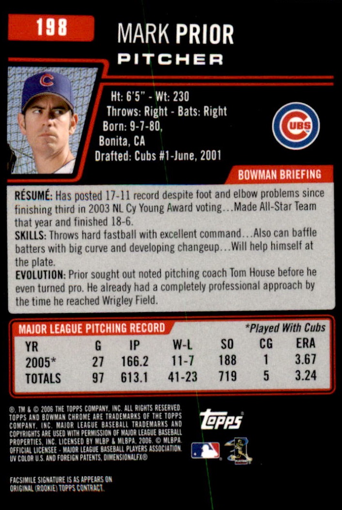 A2101- 2006 Bowman Chrome BB Cards 1-220 +Inserts -You Pick- 15+ FREE US SHIP - Picture 333 of 361