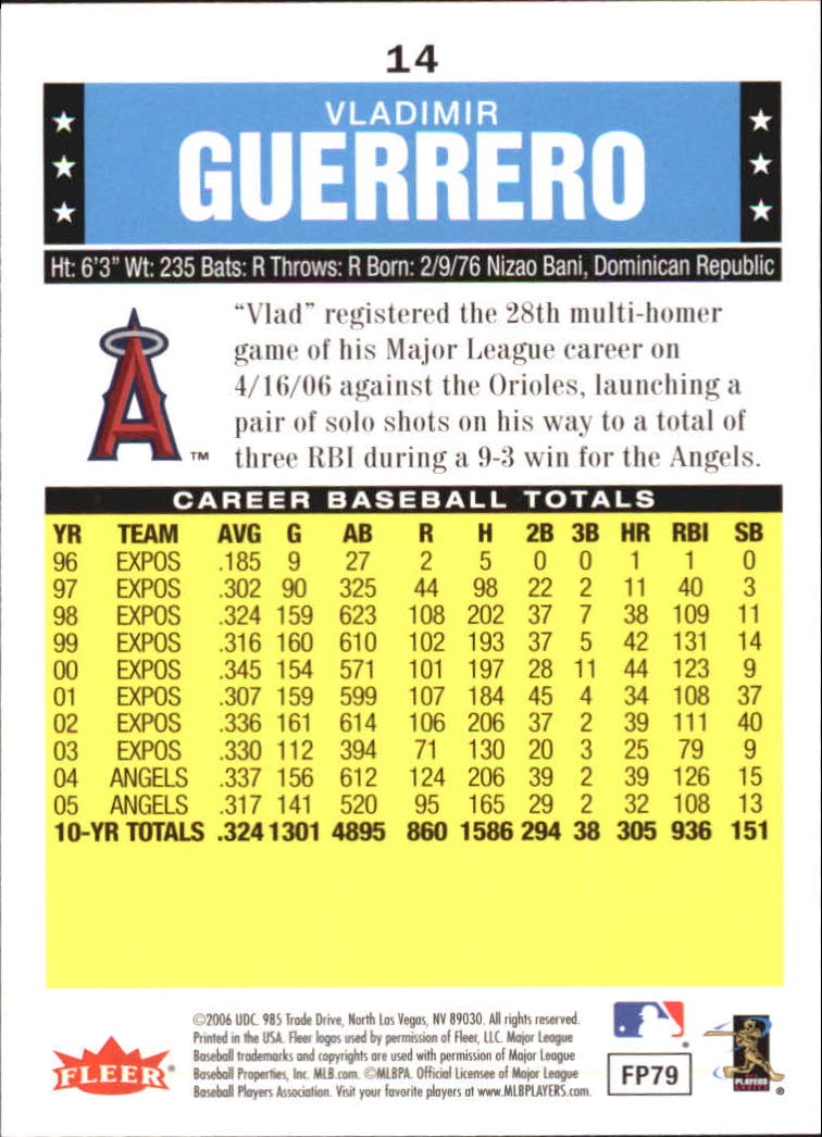 A1539- 2006 Fleer Tradition Baseball Card #s 1-200 -You Pick- 15+ FREE US SHIP - Picture 23 of 364