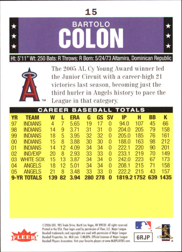 A1539- 2006 Fleer Tradition Baseball Card #s 1-200 -You Pick- 15+ FREE US SHIP - Picture 25 of 364