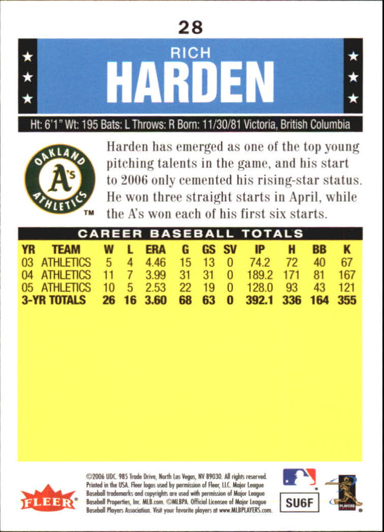 2006 Fleer Tradition Baseball "Main Set" Base Cards - Picture 9 of 57
