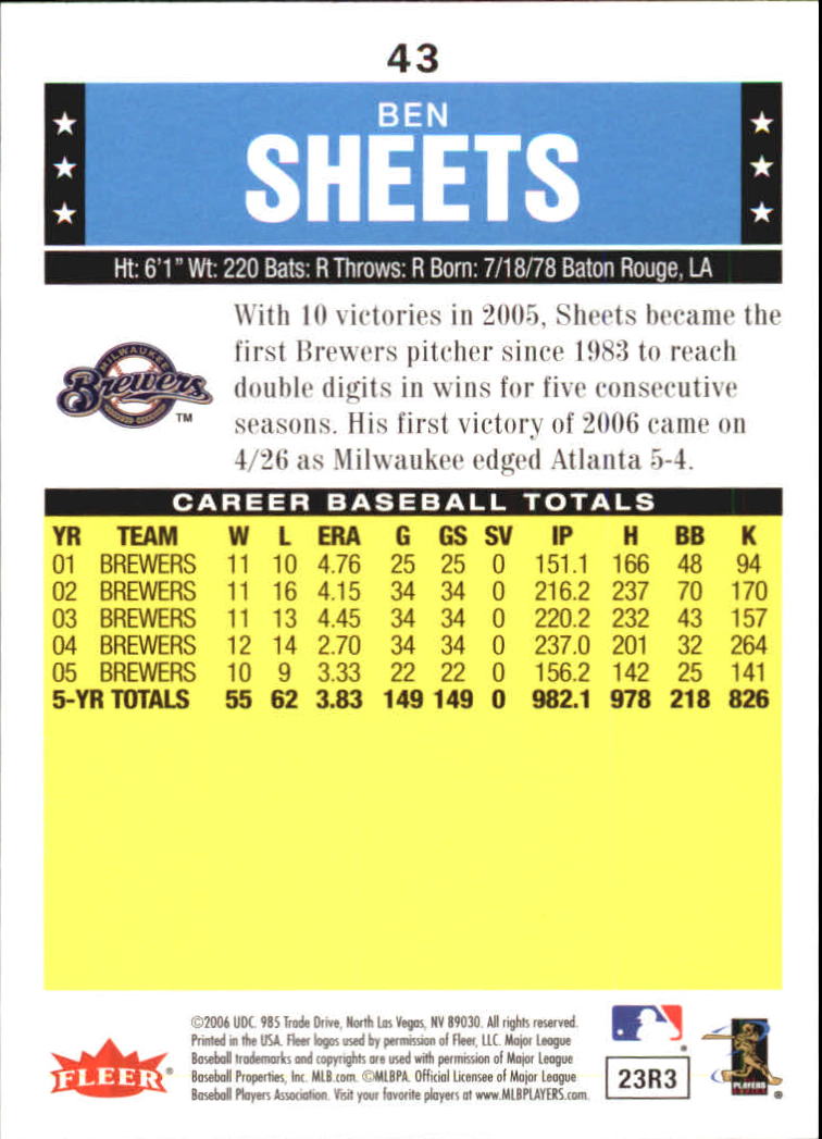 A1539- 2006 Fleer Tradition Baseball Card #s 1-200 -You Pick- 15+ FREE US SHIP - Picture 77 of 364