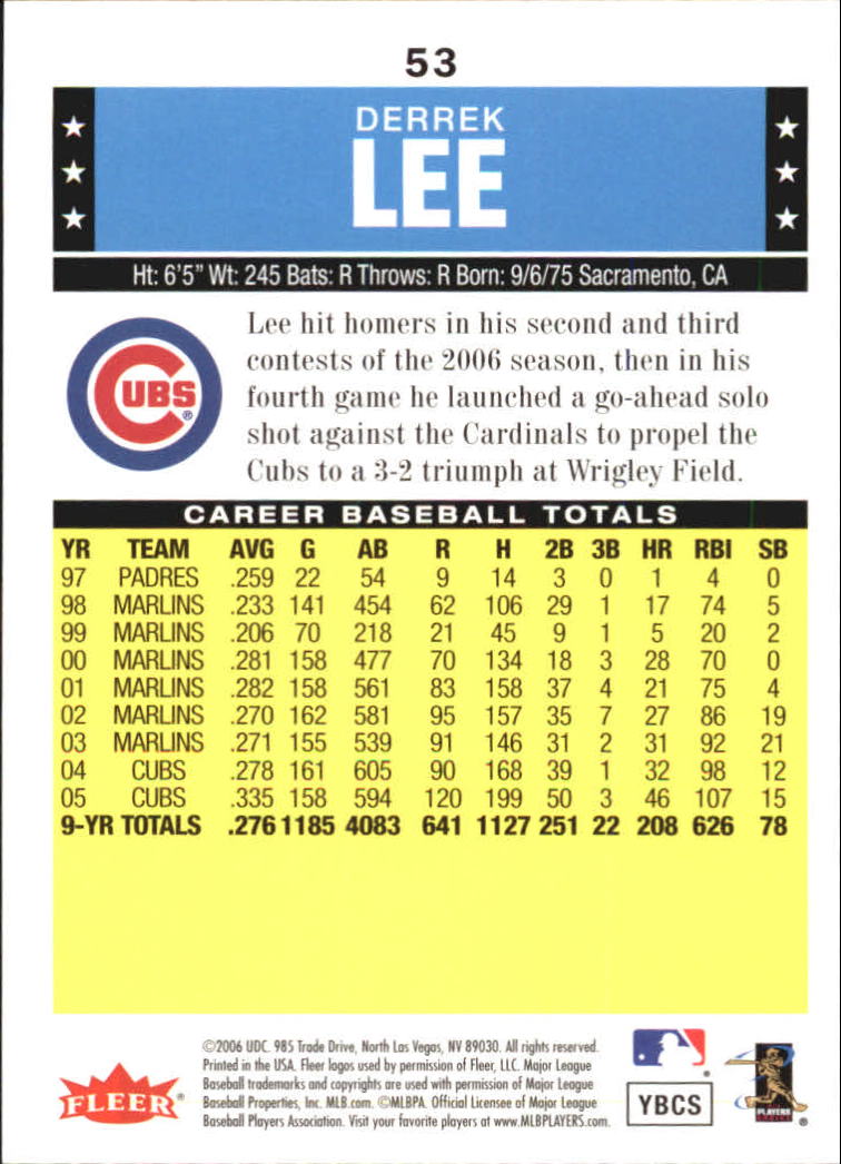 A1539- 2006 Fleer Tradition Baseball Card #s 1-200 -You Pick- 15+ FREE US SHIP - Picture 91 of 364