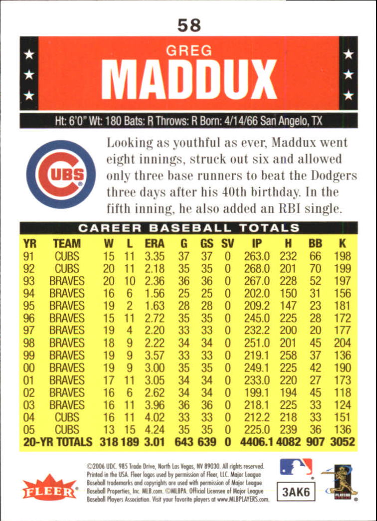 A1539- 2006 Fleer Tradition Baseball Card #s 1-200 -You Pick- 15+ FREE US SHIP - Picture 99 of 364