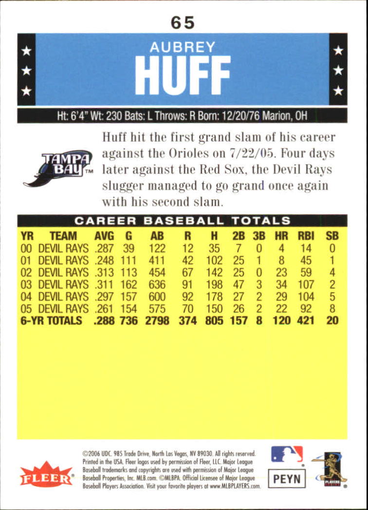 A1539- 2006 Fleer Tradition Baseball Card #s 1-200 -You Pick- 15+ FREE US SHIP - Picture 113 of 364
