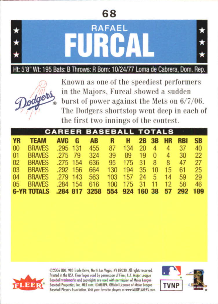 A1539- 2006 Fleer Tradition Baseball Card #s 1-200 -You Pick- 15+ FREE US SHIP - Picture 119 of 364