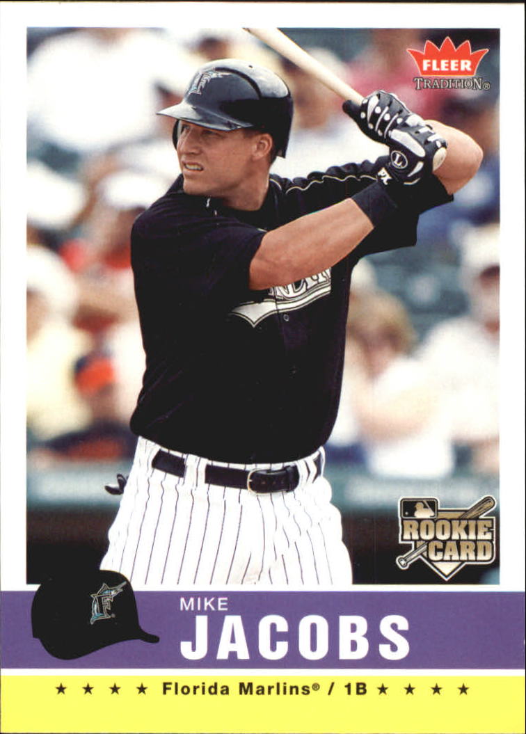 2006 Fleer Tradition #96 Mike Jacobs (RC)