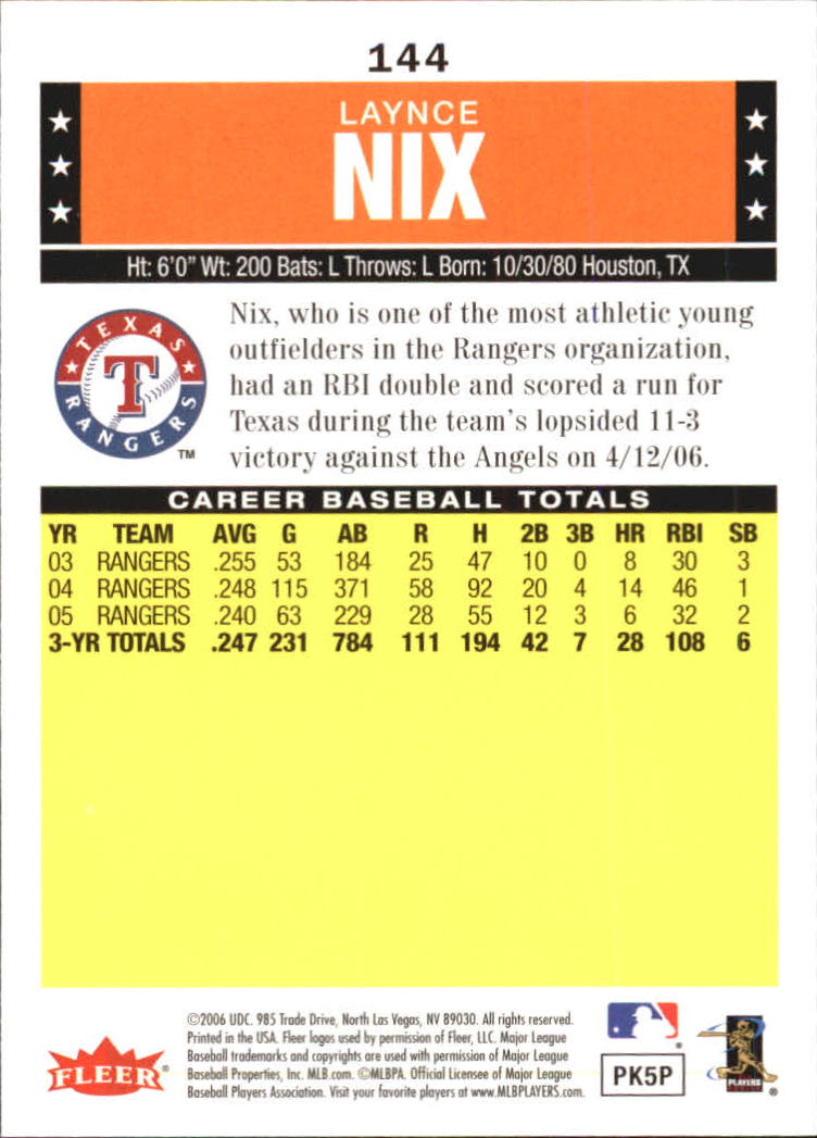 A1539- 2006 Fleer Tradition BB #s 1-200 +Rookies -You Pick- 15+ FREE US SHIP - Picture 253 of 364