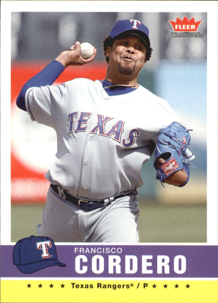 2006 Fleer Tradition Texas Rangers Baseball Card #145