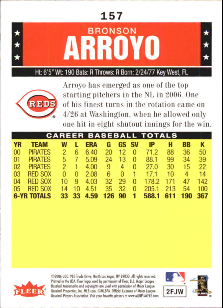 A1539- 2006 Fleer Tradition BB #s 1-200 +Rookies -You Pick- 15+ FREE US SHIP - Picture 273 of 364
