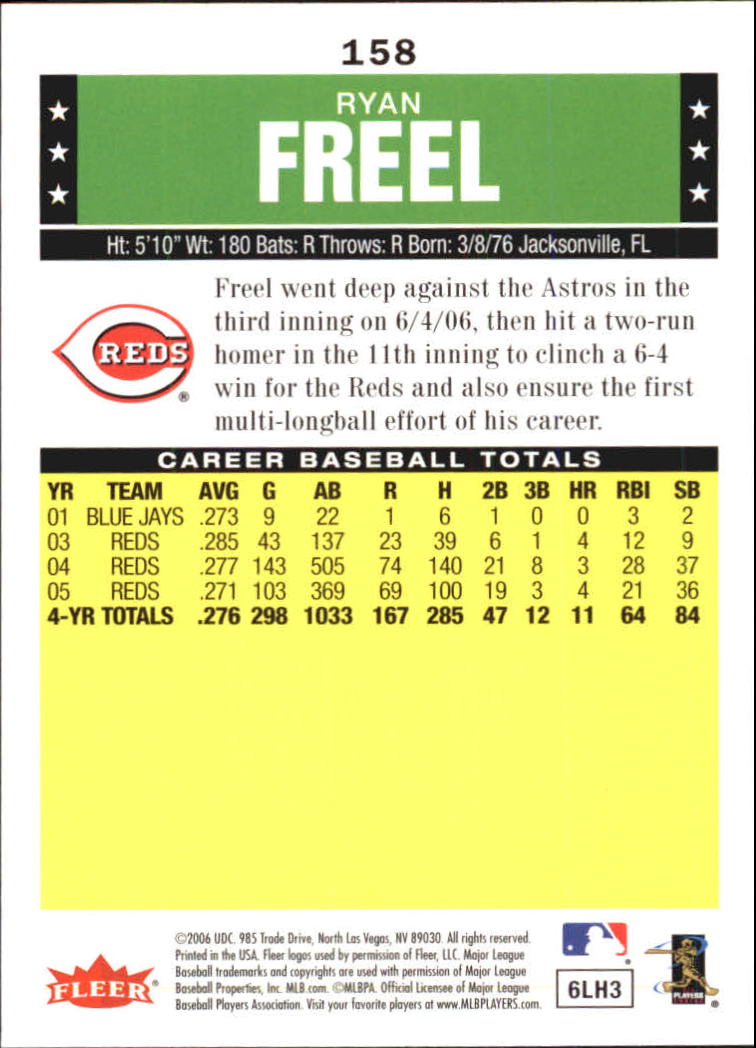 A1539- 2006 Fleer Tradition BB #s 1-200 +Rookies -You Pick- 15+ FREE US SHIP - Picture 275 of 364