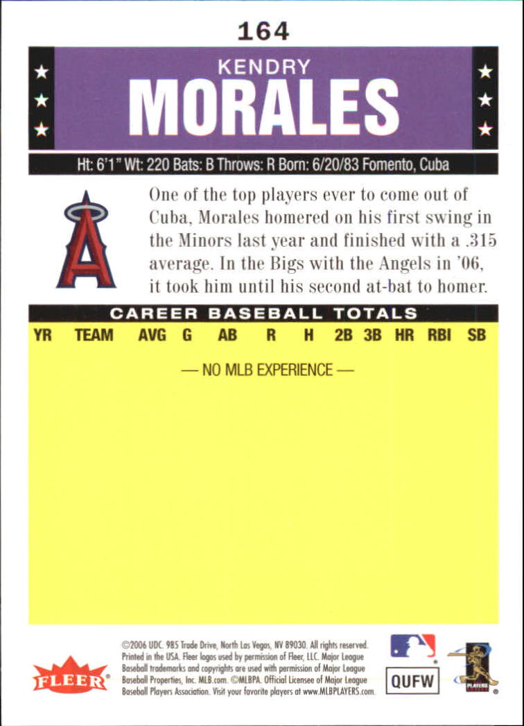 2006 Fleer Tradition Baseball "Main Set" Base Cards - Picture 51 of 57