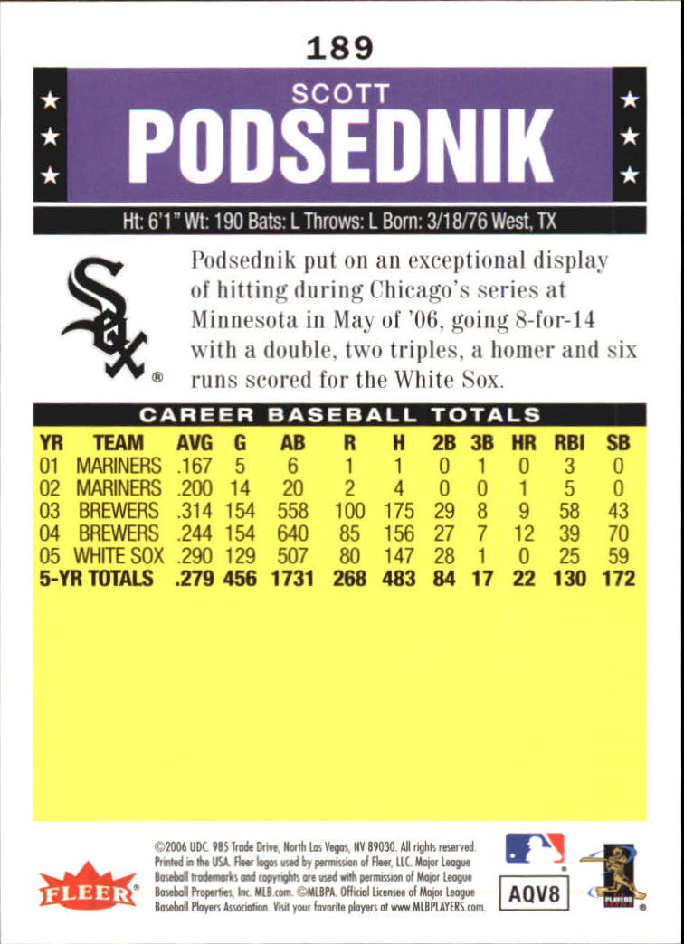 A1539- 2006 Fleer Tradition BB #s 1-200 +Rookies -You Pick- 15+ FREE US SHIP - Picture 326 of 364