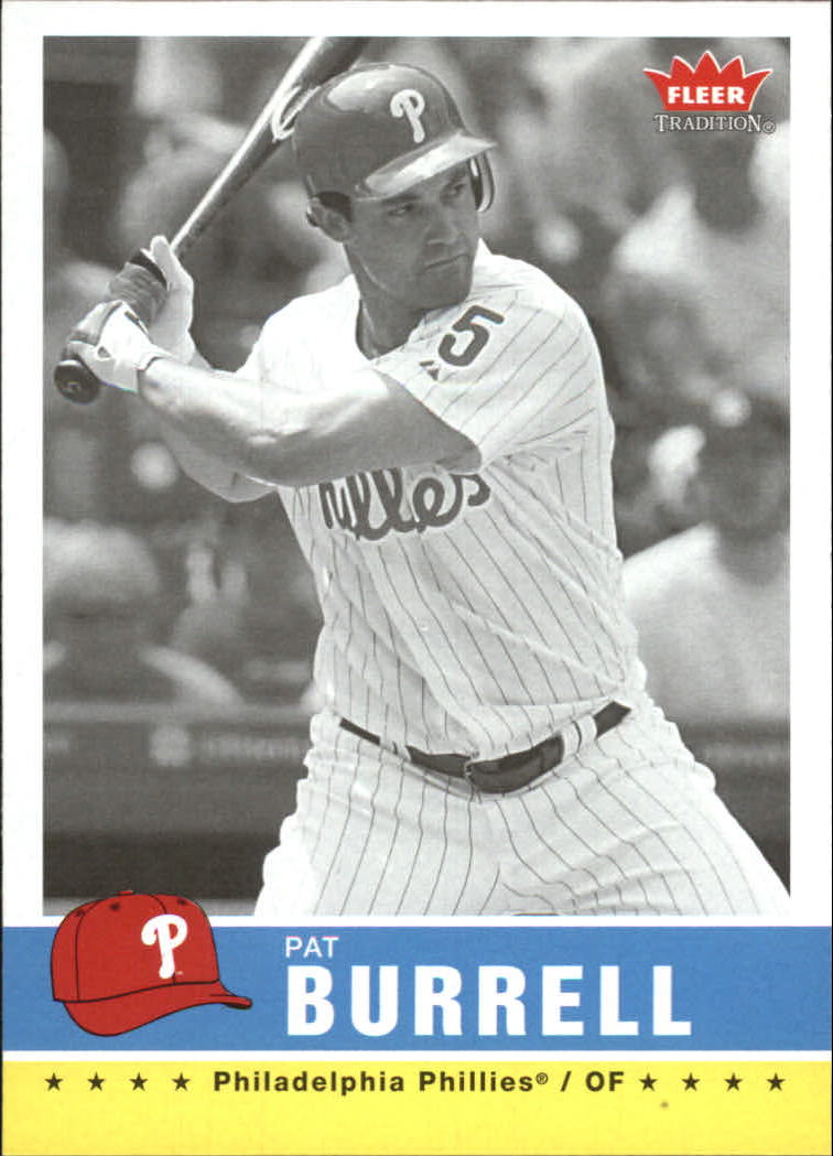 2006 Fleer Tradition Black and White #130 Pat Burrell