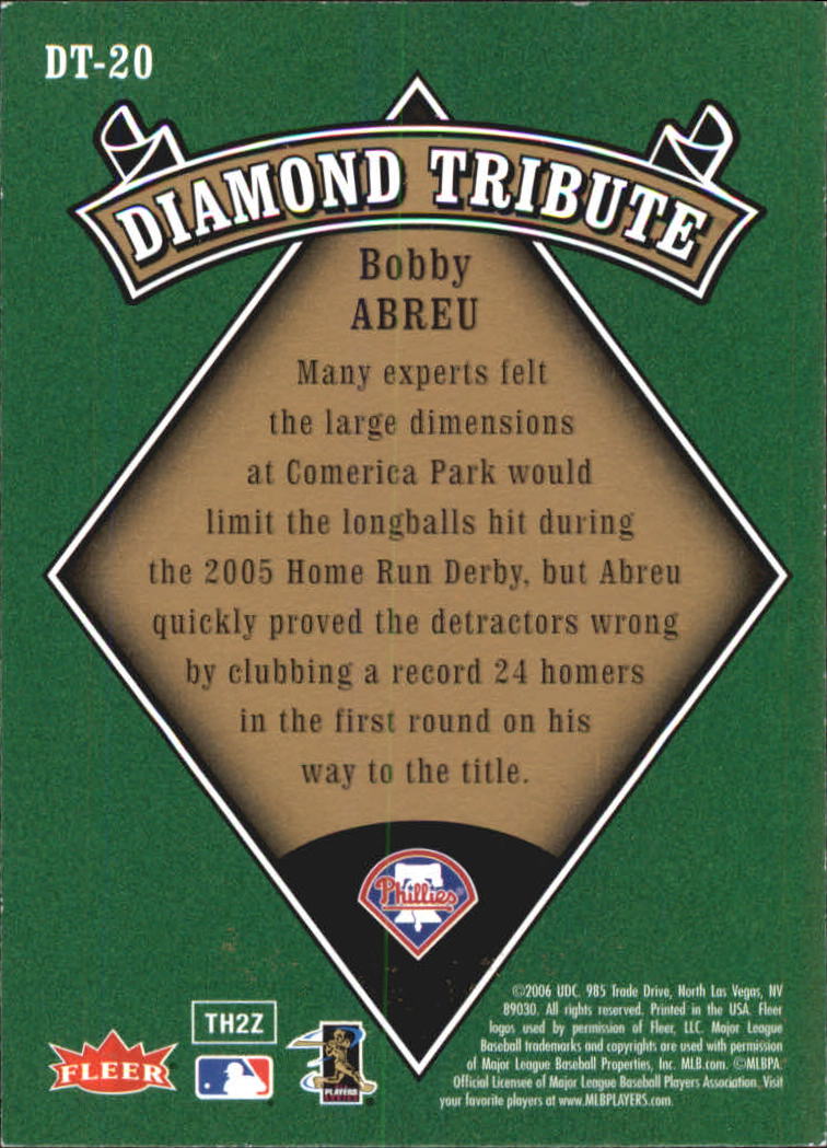 A1539- 2006 Fleer Tradition BB #s 1-200 +Rookies -You Pick- 15+ FREE US SHIP - Picture 356 of 364