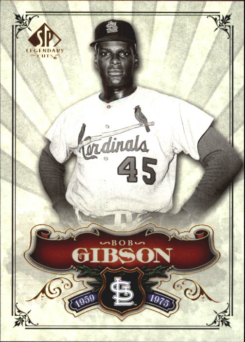 2006 SP Legendary Cuts #9 Bob Gibson
