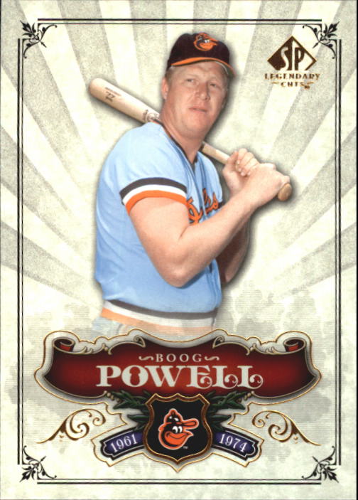2006 SP Legendary Cuts #18 Boog Powell
