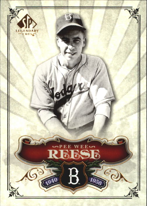 2006 SP Legendary Cuts #38 Pee Wee Reese