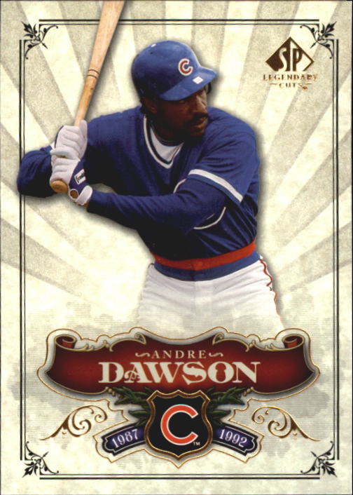 2006 SP Legendary Cuts #42 Andre Dawson