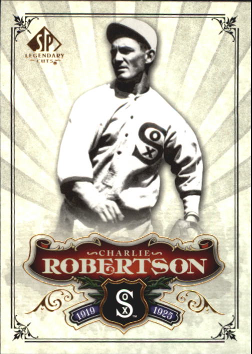 2006 SP Legendary Cuts #55 Charlie Robertson