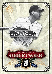 2006 SP Legendary Cuts #89 Charlie Gehringer