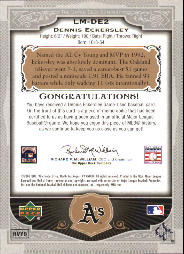 Sports Card Back
