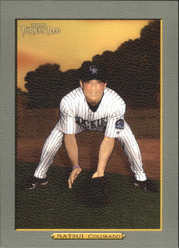 Japanese Baseball Cards: Kazuo Matsui