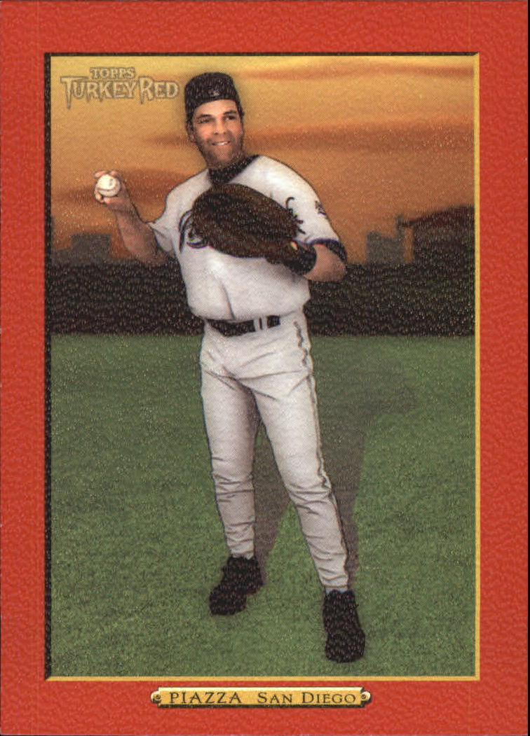 2006 Topps Turkey Red Red #351A Mike Piazza Padres