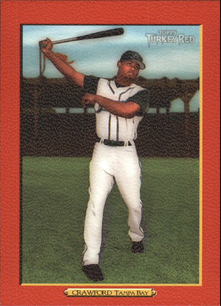 2006 Topps Turkey Red Red #373 Carl Crawford
