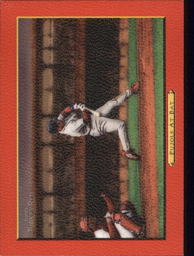 2006 Topps Turkey Red Red #572 Pujols At Bat CL