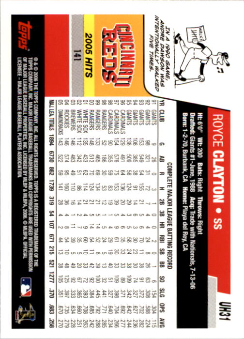 B0956- 2006 Topps Update BB Cards 1-200 +Rookies -You Pick- 15+ FREE US SHIP - Picture 63 of 400