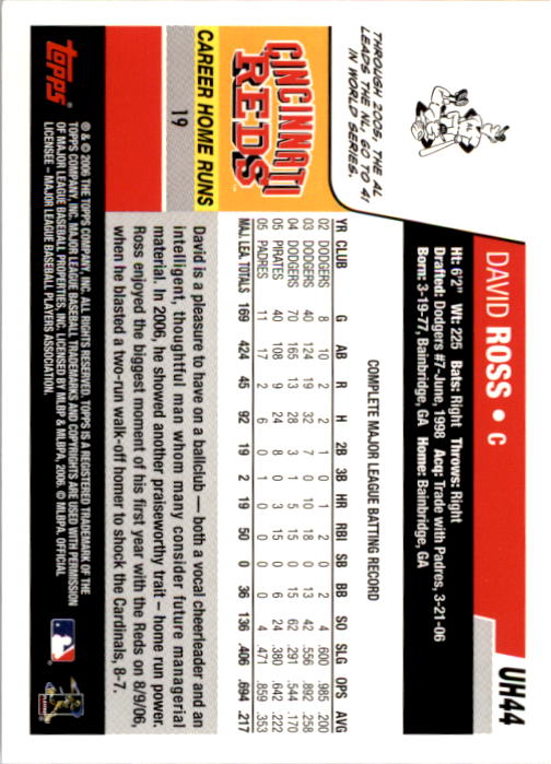 B0956- 2006 Topps Update BB Cards 1-200 +Rookies -You Pick- 15+ FREE US SHIP - Picture 89 of 400