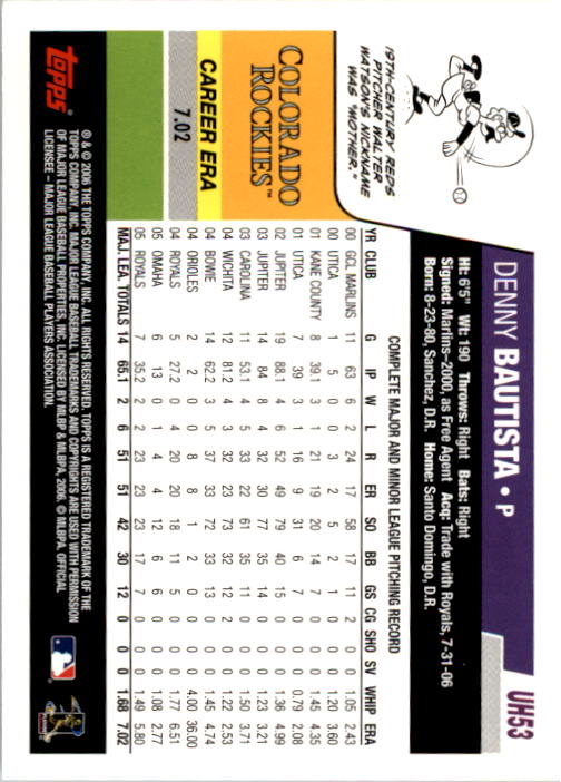 B0956- 2006 Topps Update BB Cards 1-200 +Rookies -You Pick- 15+ FREE US SHIP - Picture 107 of 400