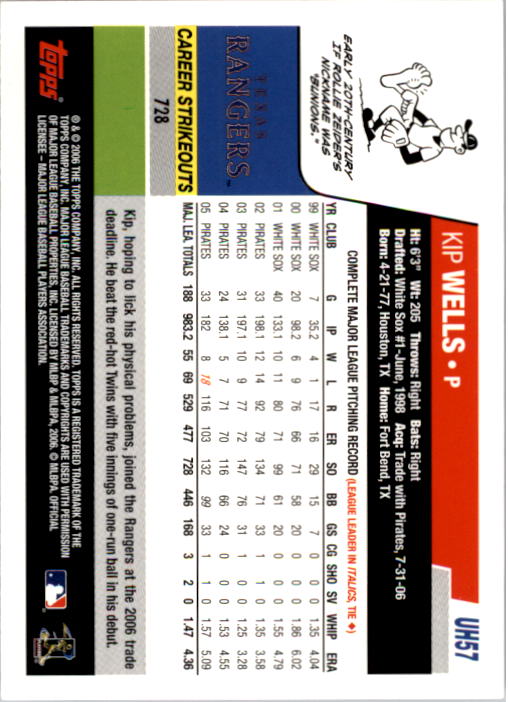 B0956- 2006 Topps Update BB Cards 1-200 +Rookies -You Pick- 15+ FREE US SHIP - Picture 115 of 400