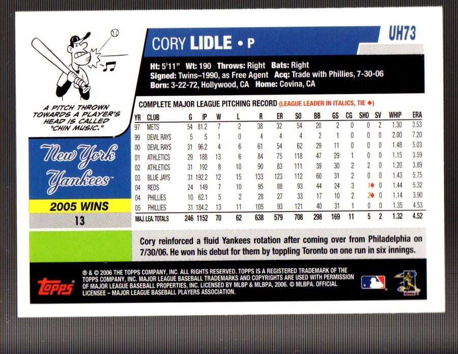B0956- 2006 Topps Update BB Cards 1-200 +Rookies -You Pick- 15+ FREE US SHIP - Picture 147 of 400