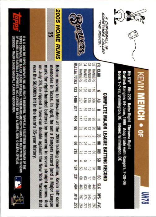B0956- 2006 Topps Update BB Cards 1-200 +Rookies -You Pick- 15+ FREE US SHIP - Picture 157 of 400
