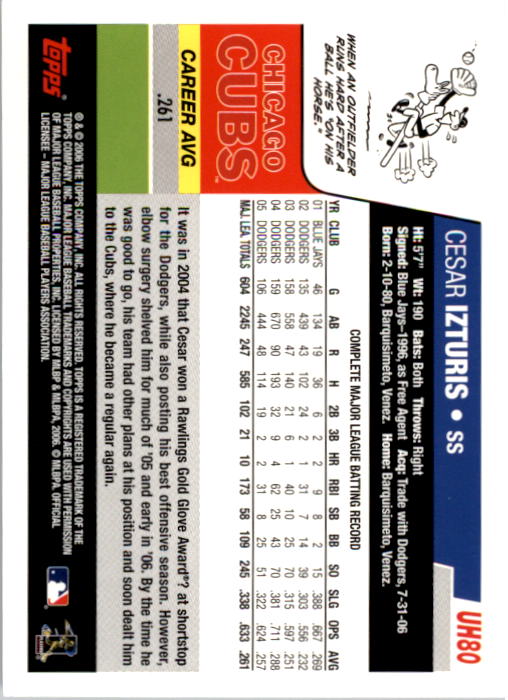 B0956- 2006 Topps Update BB Cards 1-200 +Rookies -You Pick- 15+ FREE US SHIP - Picture 161 of 400