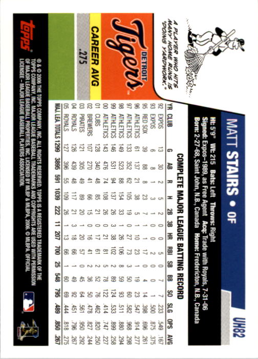 B0956- 2006 Topps Update BB Cards 1-200 +Rookies -You Pick- 15+ FREE US SHIP - Picture 165 of 400